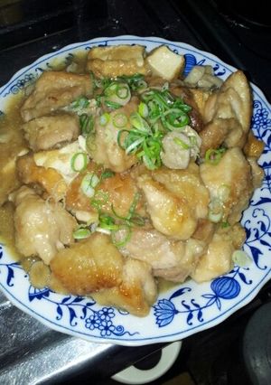 簡単！鶏肉のめんつゆ炒め煮(^_^)v-レシピのメイン写真