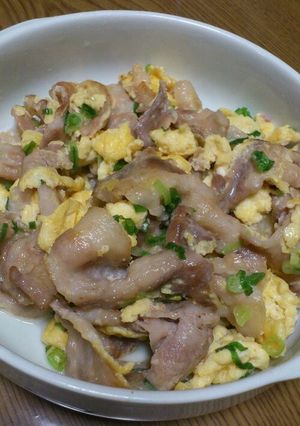 豚肉と卵のチャンプルー-レシピのメイン写真