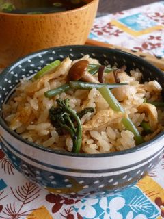 簡単~✜山菜の炊き込みご飯✜-レシピのメイン写真