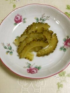 男子ごはん ゴーヤの甘酢漬け-レシピのメイン写真