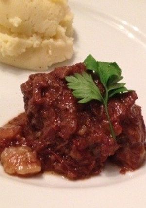 【圧力鍋で】牛すね肉の赤ワイン煮-レシピのメイン写真