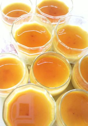かぼちゃプリンはミキサーとお鍋で簡単-レシピのメイン写真