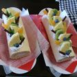 ロールケーキデコレーション~夏~