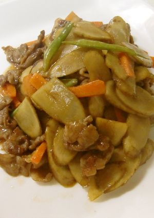 夏バテ中も！野菜と肉の甘酢のさっぱり炒め-レシピのメイン写真