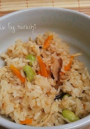 *切り干し大根の炊き込み飯*-レシピのメイン写真