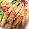 【簡単】海老とバジルのカレー風味春巻き