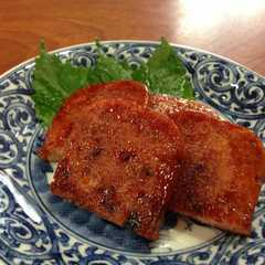 รูปของ SPAMの照り焼き風ステーキ