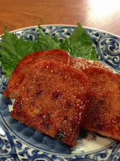 SPAMの照り焼き風ステーキ-レシピのメイン写真