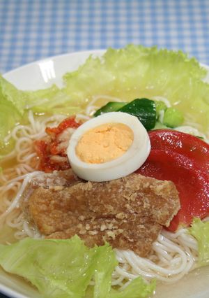 コンニャク麺の冷麺-レシピのメイン写真