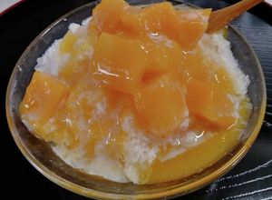 缶詰めマンゴーdeお手軽マンゴーカキ氷-レシピのメイン写真