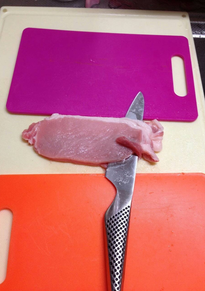 節約！とんかつ用の肉を生姜焼き用に変える-レシピのメイン写真