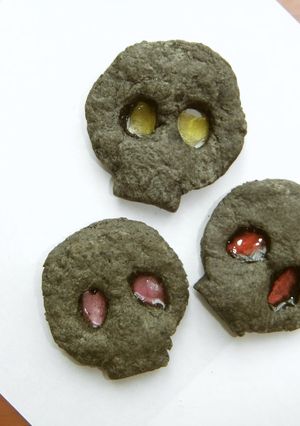 ちょっと怖いスカルクッキー-レシピのメイン写真