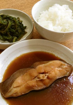 カレイの煮付け☆定食-レシピのメイン写真