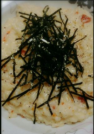 簡単ウニクリームリゾット-レシピのメイン写真