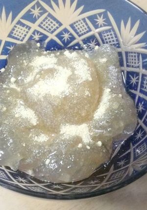 簡単！夏のデザート！麦茶でわらび餅-レシピのメイン写真