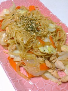 簡単♪浅漬けの素で塩焼きそば風-レシピのメイン写真
