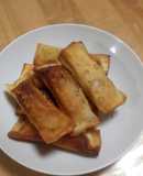 コストコのポテトフレークのワンタン包揚げ