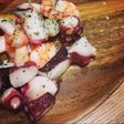 タコとエビのイタリアン*レモンでさっぱり