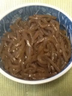 超簡単な糸コン炒め-レシピのメイン写真