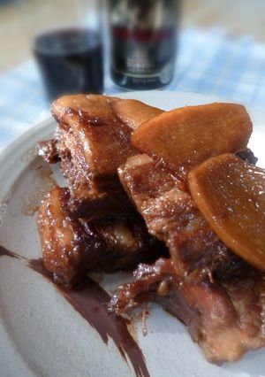 活力なべで・豚ばら肉の黒ビール煮-レシピのメイン写真