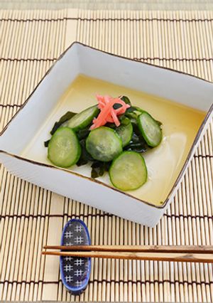 基本・きゅうりとわかめの酢の物（副菜）-レシピのメイン写真