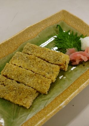 松風焼と付合せ-レシピのメイン写真