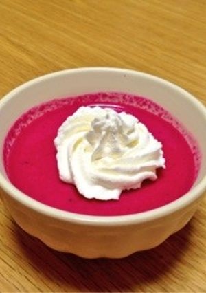 ビーツのヨーグルトムース♪-レシピのメイン写真