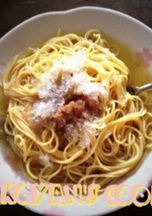 サラッと食べやすい★冷製梅パスタ★☆★-レシピのメイン写真