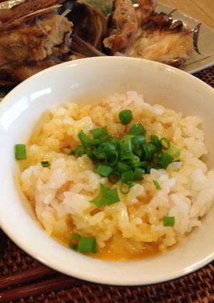煮汁でアレンジ♥ 漁師風卵かけご飯-レシピのメイン写真