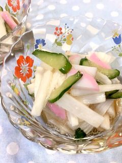 長いもの酢の物-レシピのメイン写真
