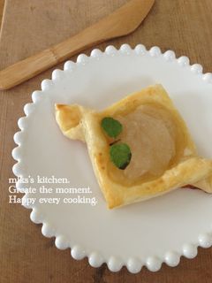 梨のコンポートパイ-レシピのメイン写真
