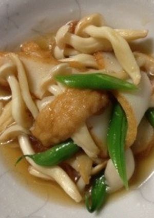 もう一品に！さつま揚げとブナピーの炒め煮-レシピのメイン写真