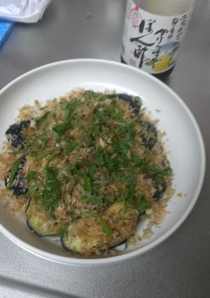 茄子でカツオのたたき風-レシピのメイン写真
