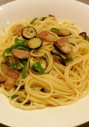 夏野菜のぺペロンチーノ-レシピのメイン写真