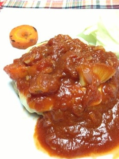 チーズハンバーグ-レシピのメイン写真