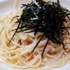 รูปของ □簡単□たらこのクリームパスタ