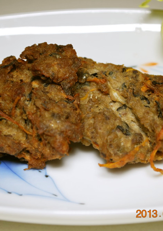 　簡単♪ 鰯のつみれ揚げ-レシピのメイン写真