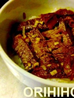 【簡単】ステーキ丼-レシピのメイン写真