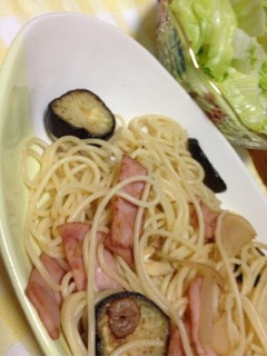 簡単☆ナスとハムのペペロンチーノ-レシピのメイン写真