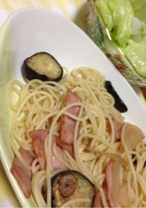 簡単☆ナスとハムのペペロンチーノ-レシピのメイン写真
