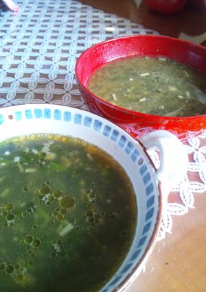 ネバネバ味噌汁(or中華スープ)-レシピのメイン写真