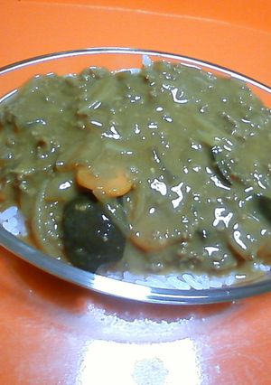 夏野菜なすとひき肉のカレー-レシピのメイン写真