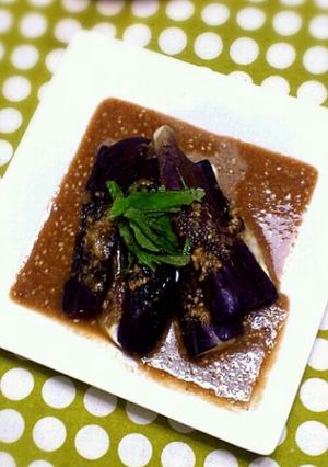 茄子の冷やし胡麻だれソース-レシピのメイン写真