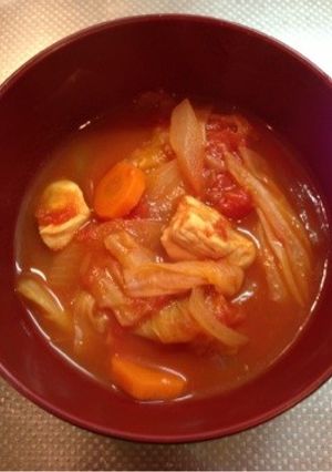 ダイエット野菜たっぷりスープ-レシピのメイン写真