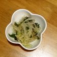 お腹のお掃除♪もやしわかめきゅうりナムル