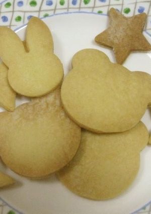 サクサク！型抜きしやすい！卵なしクッキー-レシピのメイン写真