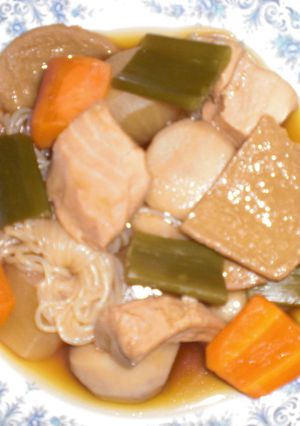 鮪と黒はんぺんの野菜煮-レシピのメイン写真