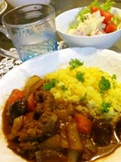 梨でやわらかお肉のカレー-レシピのメイン写真