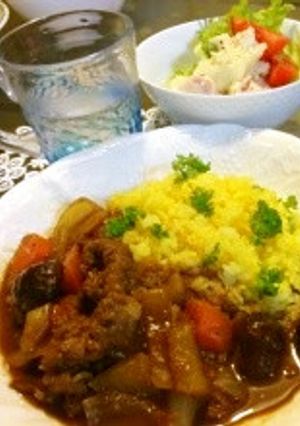 梨でやわらかお肉のカレー-レシピのメイン写真