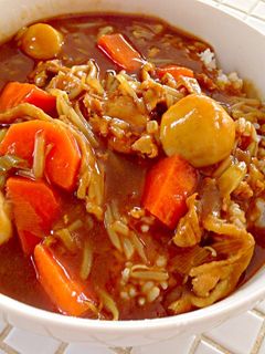 シャキシャキ食感の和風カレー-レシピのメイン写真